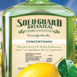 Desinfectante concentrado  Sol-U-Guard Botanical®